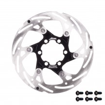 Disc frana Force 140mm 6 suruburi, negru