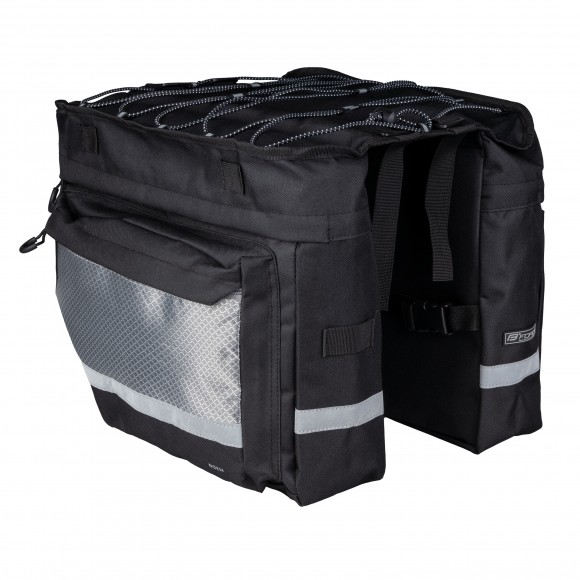 Geanta portbagaj Force Noem 2x10L neagra Geanta portbagaj Force Noem 2x10L neagra