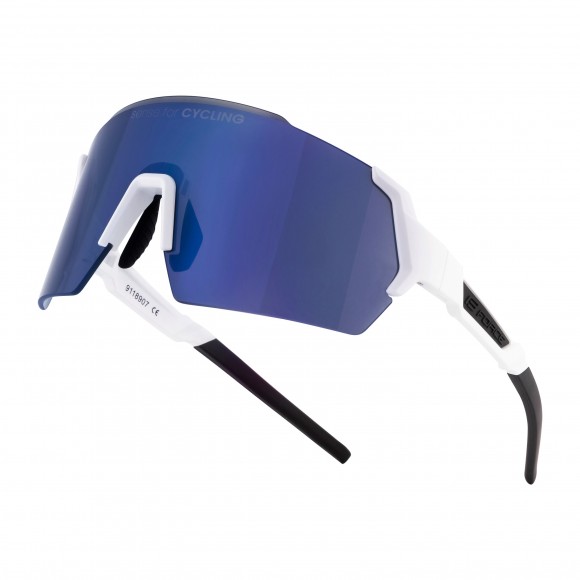 Ochelari Force Electra Albi, lentile albastre Ochelari Force Electra Albi, lentile albastre
