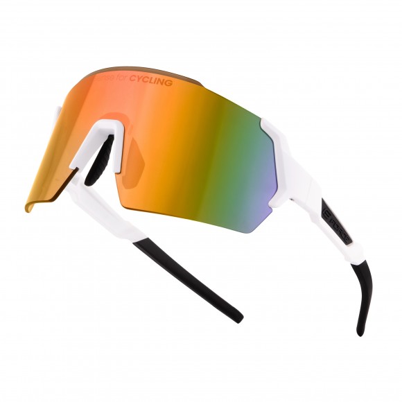 Ochelari Force Electra Albi, lentile rosu-revo Ochelari Force Electra Albi, lentile rosu-revo