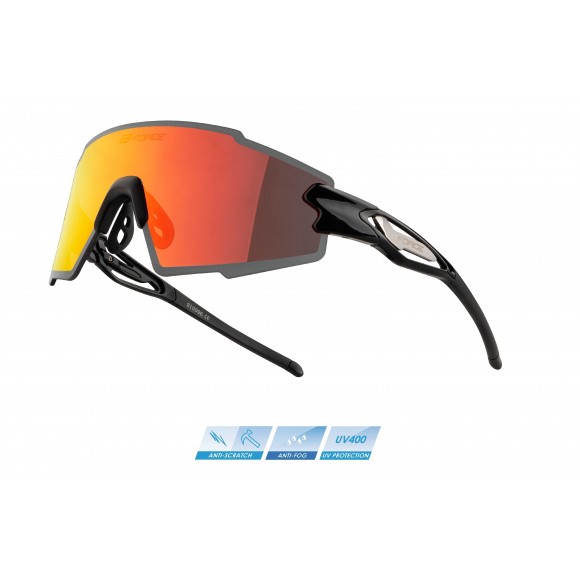 Ochelari Force Mantra Black, Red Polarized Lens Ochelari Force Mantra Black, Red Polarized Lens