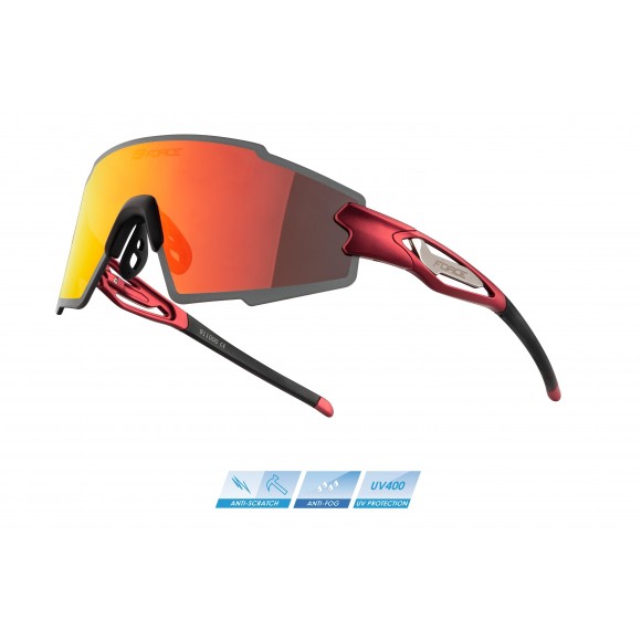 Ochelari Force Mantra Rosii, lentile rosii polarizate