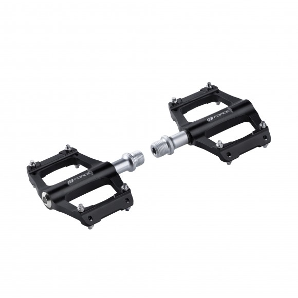 Pedale Force GRIT aluminiu cu rulmenti, negru Pedale Force GRIT aluminiu cu rulmenti, negru