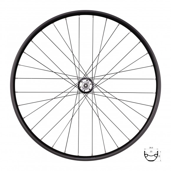 Roata fata Force XC Disc 28 622x23 32H Roata fata Force XC Disc 28 622x23 32H