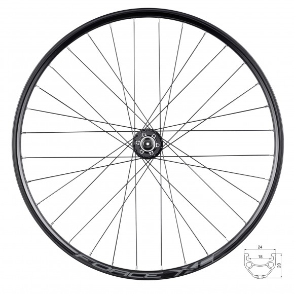 Roata Fata Force XC Disc 584x19 Roata Fata Force XC Disc 584x19
