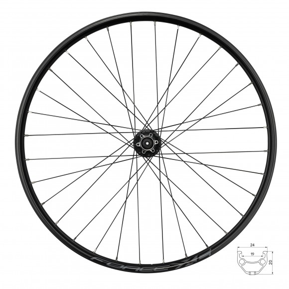 Roata Spate Force XC Disc 622x19 32H Roata Spate Force XC Disc 622x19 32H