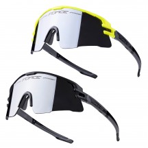 Set 2 perechi Ochelari Force Ambient negri lentile negre + transparente
