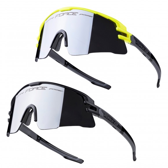 Set 2 perechi Ochelari Force Ambient negri lentile negre + transparente