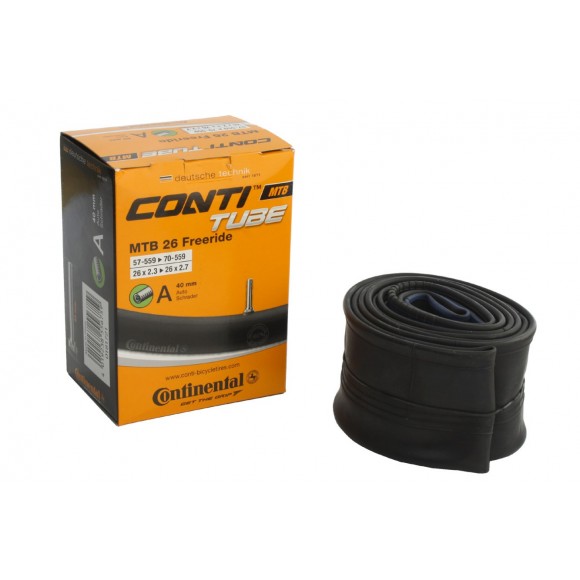 Camera bicicleta Continental MTB 26 Freeride valva Auto 40 Camera bicicleta Continental MTB 26 Freeride valva Auto 40