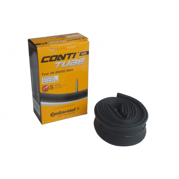 Camera bicicleta Continental Tour 26 Slim S42 valva Presta Camera bicicleta Continental Tour 26 Slim S42 valva Presta