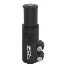 Prelungitor gat furca Force F-Adapter 1.1/8 aluminiu negru