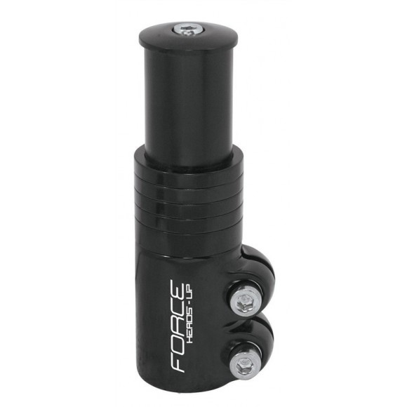Prelungitor gat furca Force F-Adapter 1.1/8 aluminiu negru Prelungitor gat furca Force F-Adapter 1.1/8 aluminiu negru