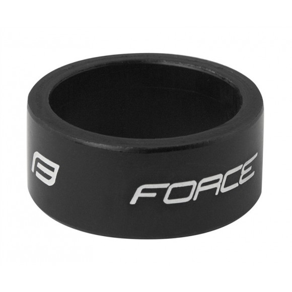 Distantier furca Force 1.1/8 15 mm al. negru Distantier furca Force 1.1/8 15 mm al. negru