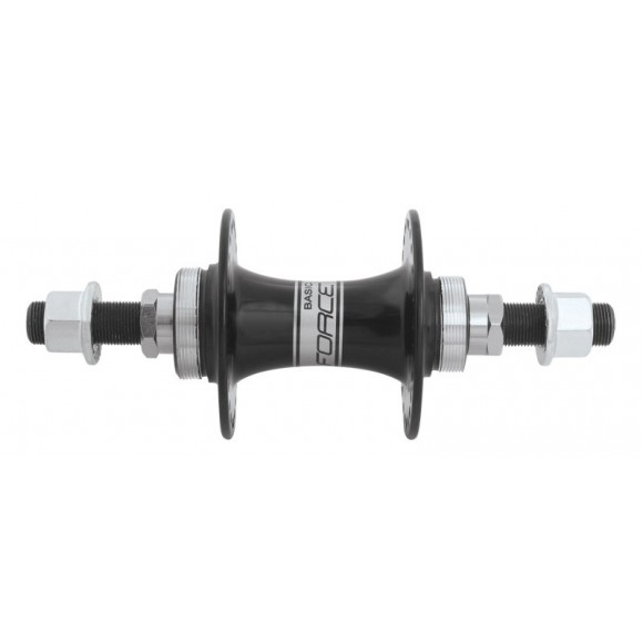 Butuc spate Force Basic cu piulite 48h negru Butuc spate Force Basic cu piulite 48h negru