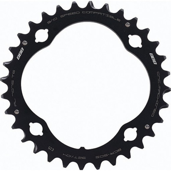 Placa pedalier BBB MTBGear comp. 3x10 Shimano 32T/104 mm Placa pedalier BBB MTBGear comp. 3x10 Shimano 32T/104 mm