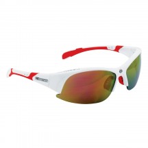 Ochelari Force Ultra albi cu lentila rosie