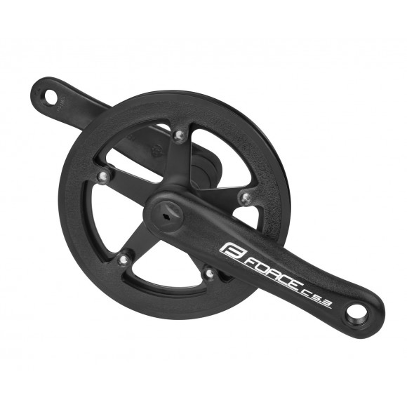 Pedalier Force C5.3 Al 40T 140mm negru Pedalier Force C5.3 Al 40T 140mm negru