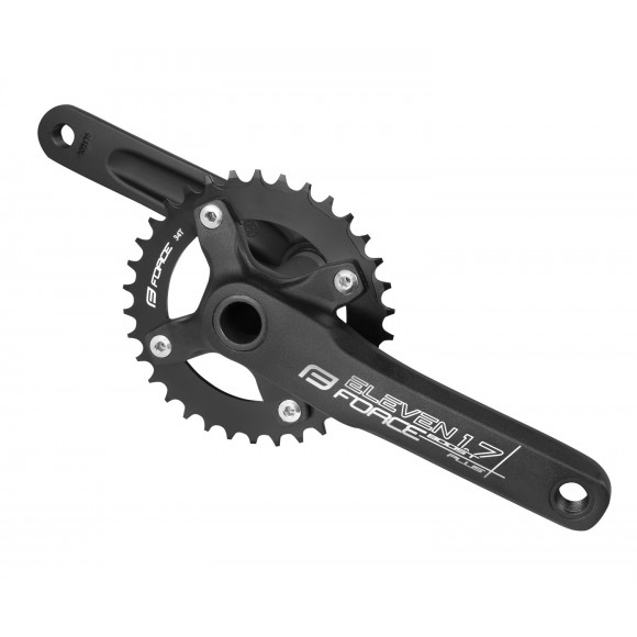 Pedalier Force Eleven1.7B AL 34T 175 mm negru Pedalier Force Eleven1.7B AL 34T 175 mm negru