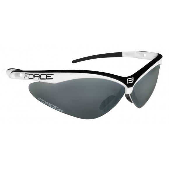 Ochelari Force Air alb/negru lentila negru laser Ochelari Force Air alb/negru lentila negru laser