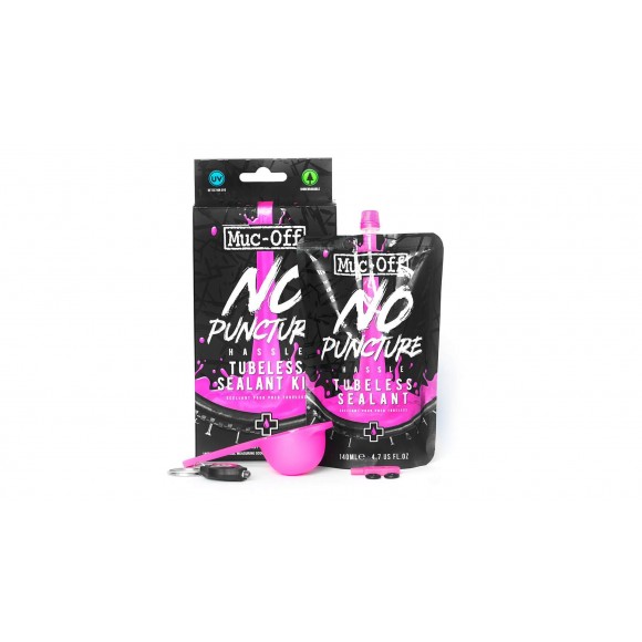 KIT Solutie antipana Muc-Off No Puncture Hassle 140 ml KIT Solutie antipana Muc-Off No Puncture Hassle 140 ml