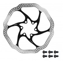 Disc frana Force-3 160 mm 6 gauri negru
