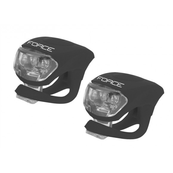 Set lumini Force Double F negre Set lumini Force Double F negre