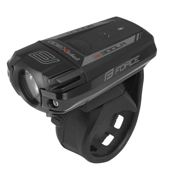 Far fata Force PAX-300 1 led XP-G2 negru Far fata Force PAX-300 1 led XP-G2 negru