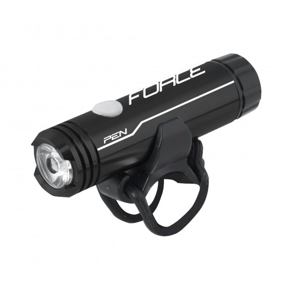 Far fata Force Pen 200lm USB negru Far fata Force Pen 200lm USB negru