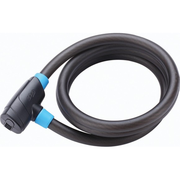 BBB Lacat PowerSafe BBL-31 12mmx150cm negru/albastru BBB Lacat PowerSafe BBL-31 12mmx150cm negru/albastru