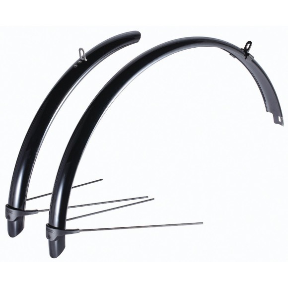 Aparatori BBB FlexFender PP fata/spate 28 negre Aparatori BBB FlexFender PP fata/spate 28 negre