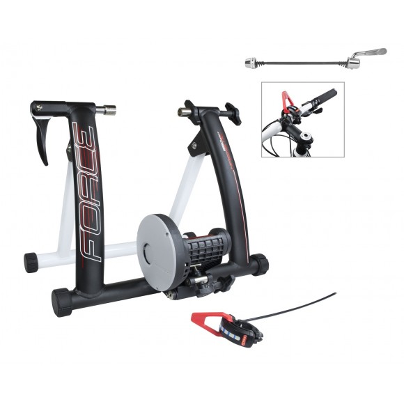 Trainer Force Magnetic 650W aluminiu negru mat Trainer Force Magnetic 650W aluminiu negru mat