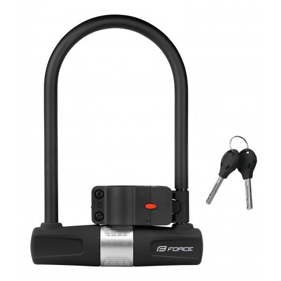 Lacat U-lock FORCE Cu suport de prindere 11.5x18.9cm Negru Lacat U-lock FORCE Cu suport de prindere 11.5x18.9cm Negru