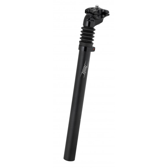 Tija sa Force cu suspensie 350mm lungime /40mm cursa aluminiu neagra