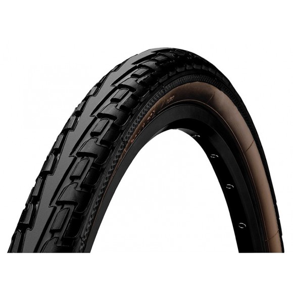 Anvelopa Continental Ride Tour Puncture-ProTection 47-622 (28*1.75) negru/maro