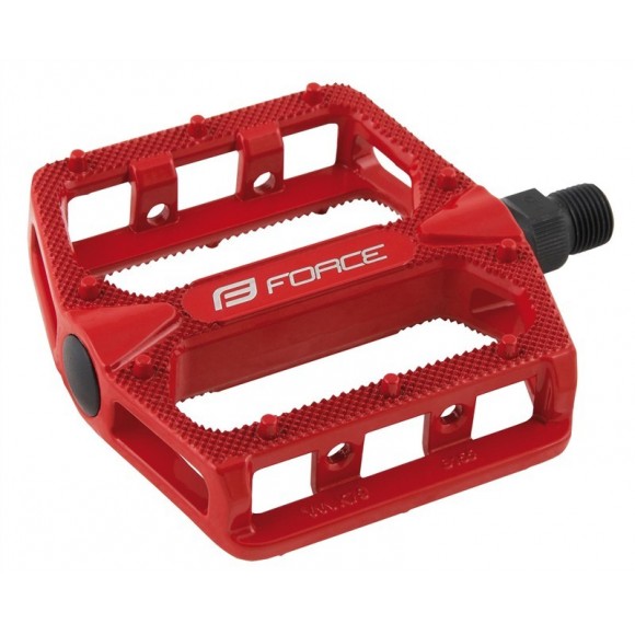 Pedale BMX Force Hot aluminiu rosii Pedale BMX Force Hot aluminiu rosii