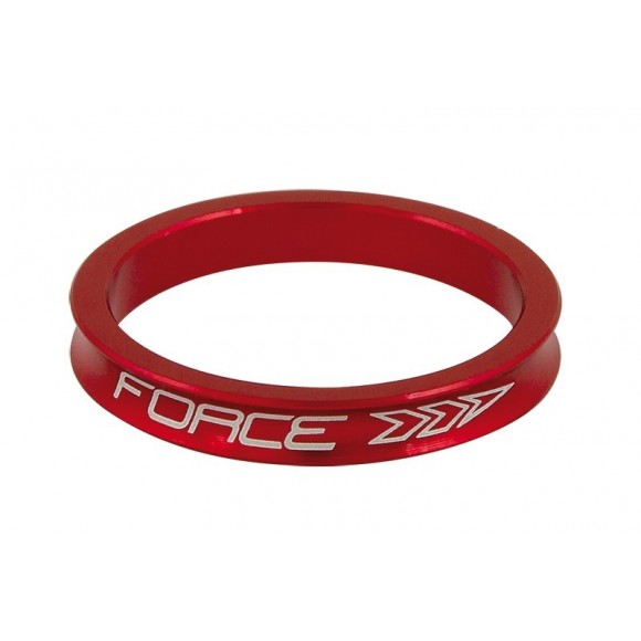 Distantier furca Force 1.1/8 5 mm al. rosu Distantier furca Force 1.1/8 5 mm al. rosu