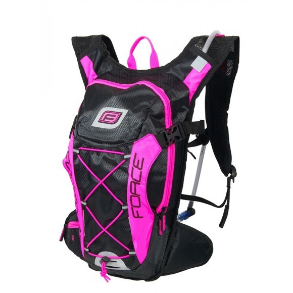 Rucsac Force Aron Pro Plus 10L+2L negru/roz Rucsac Force Aron Pro Plus 10L+2L negru/roz