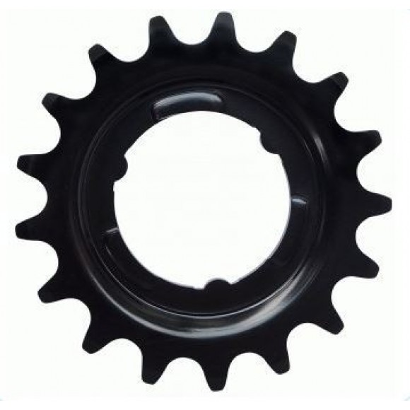 Pinion KMC pentru Shimano Cr-Mo Negru 19T 3/32