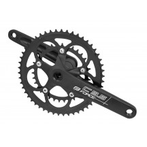 Pedalier Force ROAD C9.5 Al, 53/39T negru