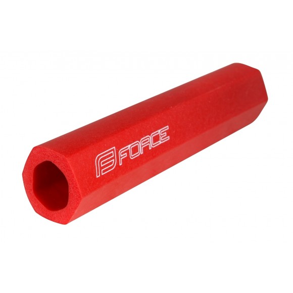 Mansoane Force Hex spuma siliconica, rosii