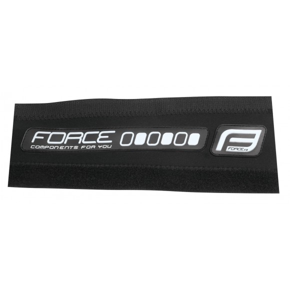 Protectie cadru Force F Rubber neopren 9.5 cm Negru/Alb