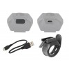 Far fata Force Bug USB 400Lm Negru Far fata Force Bug USB 400Lm Negru