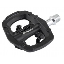 Pedale Force Select MTB/SPD cu rulmenti, negre