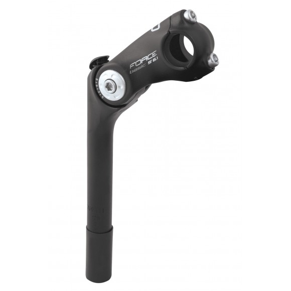 Pipa Force S6.1 1 25.4/90mm reglabila aluminiu neagra Pipa Force S6.1 1 25.4/90mm reglabila aluminiu neagra