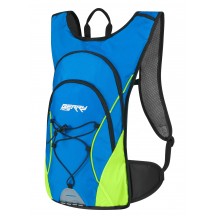 Rucsac FORCE BERRY ACE 12 l, albastru-verde fluo