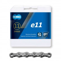 Lant KMC E11 EPT 11 Viteze 136 zale Ebike, Argintiu