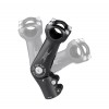 Pipa Force 6.3 25.4/110mm ajustabila negru mat Pipa Force 6.3 25.4/110mm ajustabila negru mat