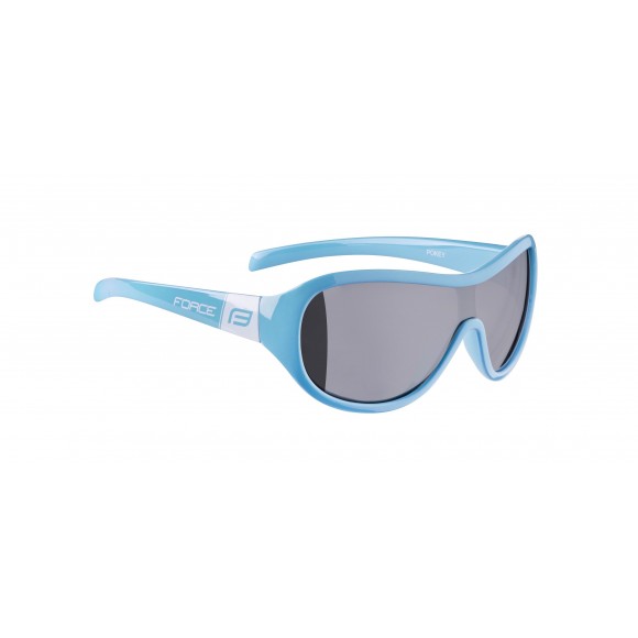 Ochelari Force Pokey albastru/alb lentile negre Ochelari Force Pokey albastru/alb lentile negre