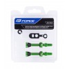 Set Valve Tubeless Force 2xFv 44mm Verzi Set Valve Tubeless Force 2xFv 44mm Verzi