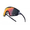 Ochelari Force Ombro Plus, lentila rosie, negru mat